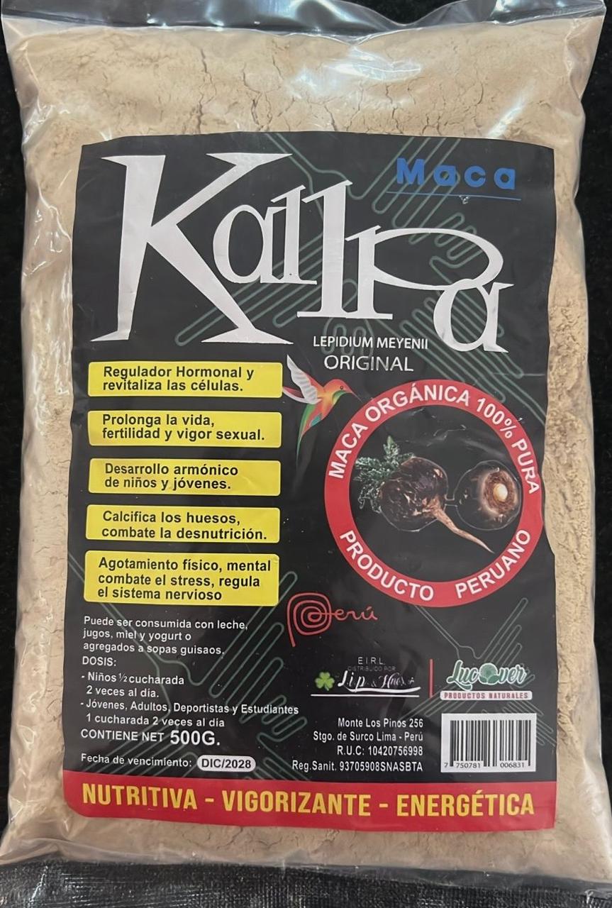 Maca negra en polvo — Kallpa