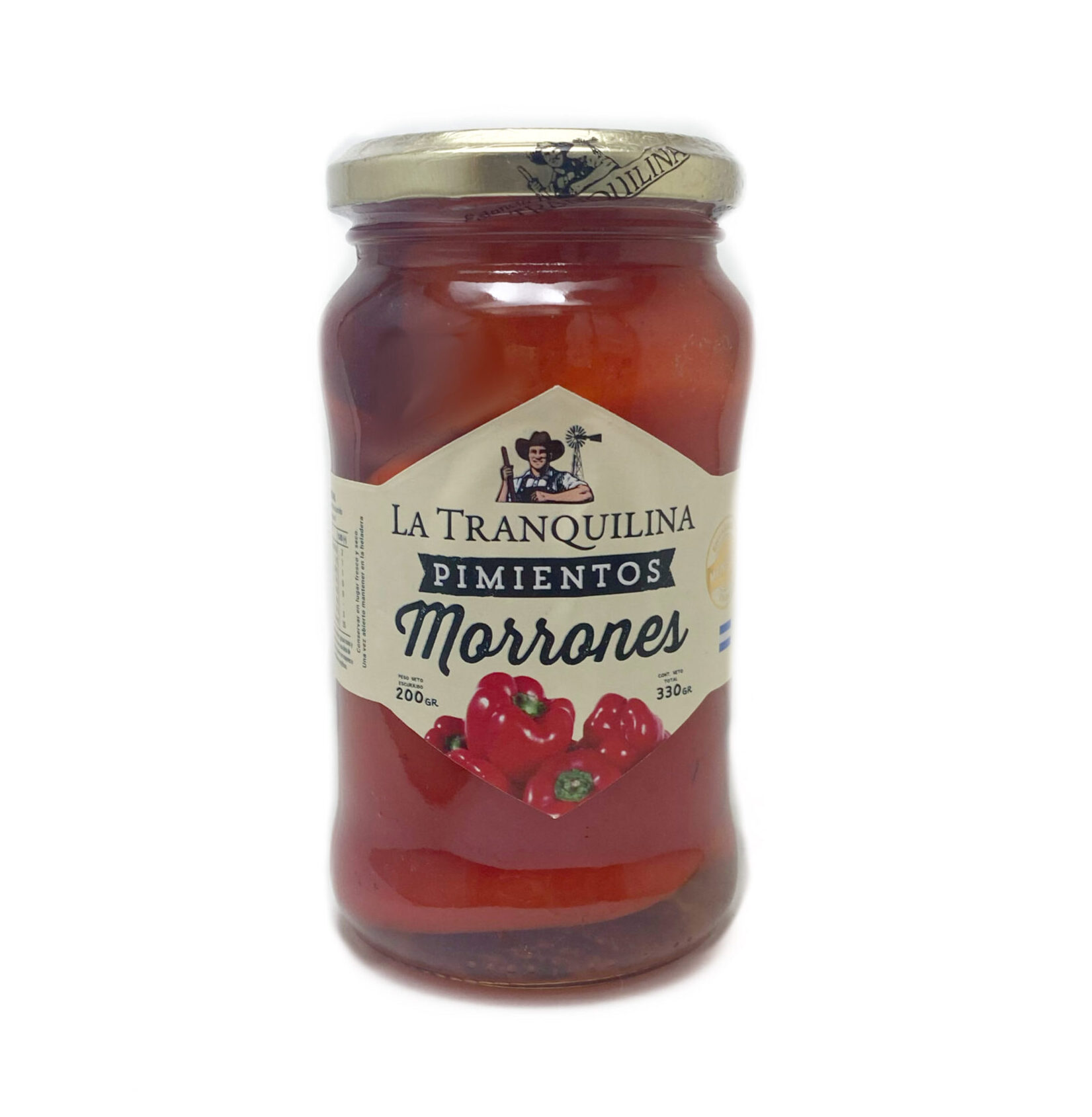 PIMIENTOS MORRONES LA TRANQUILINA X330GR